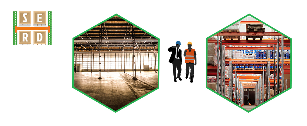 new-green-and-orange-pallet-racks-and-green-and-orange-metal-beams
